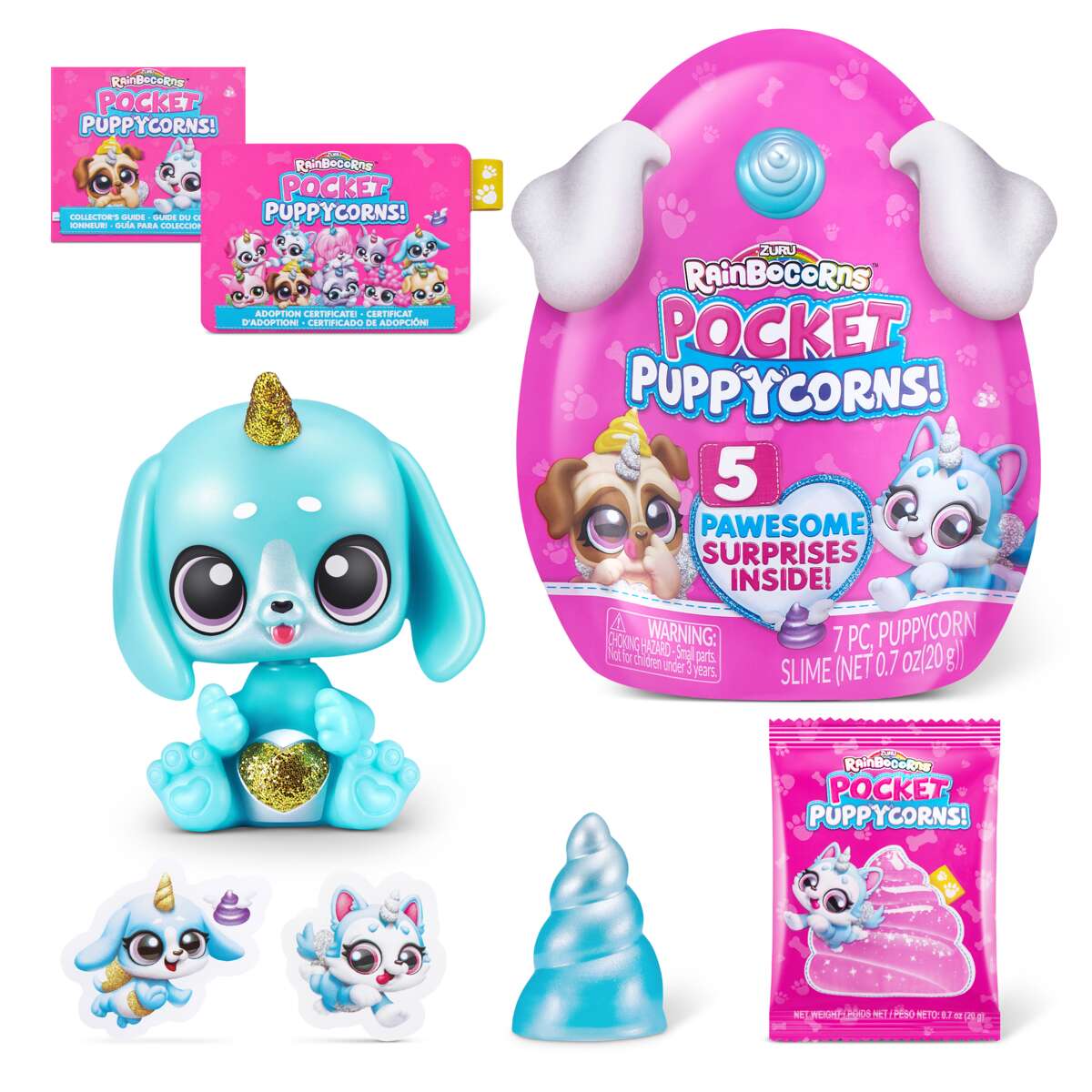 RainBoCorns Pocket Puppycorn S1 overraskelsesegg