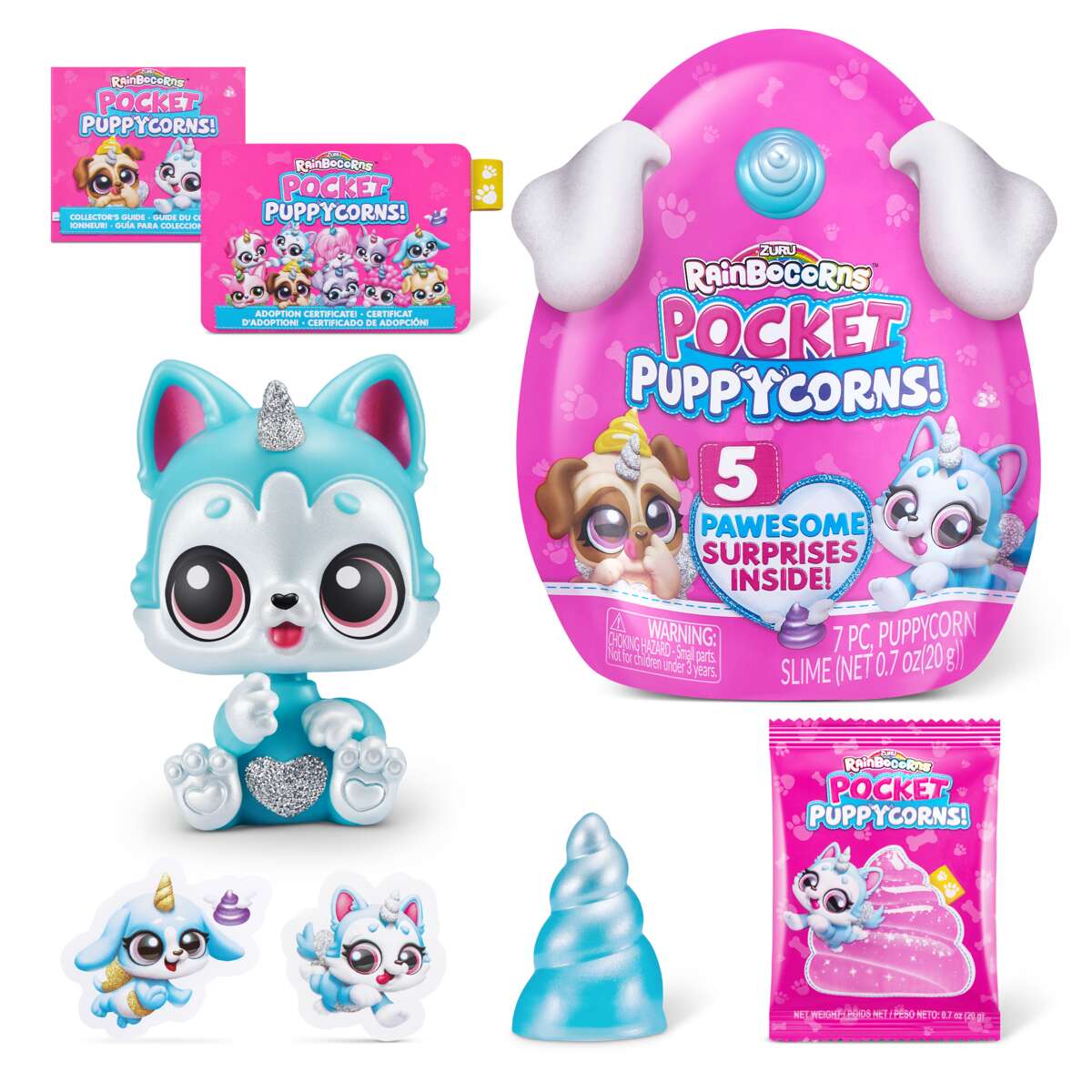 RainBoCorns Pocket Puppycorn S1 overraskelsesegg