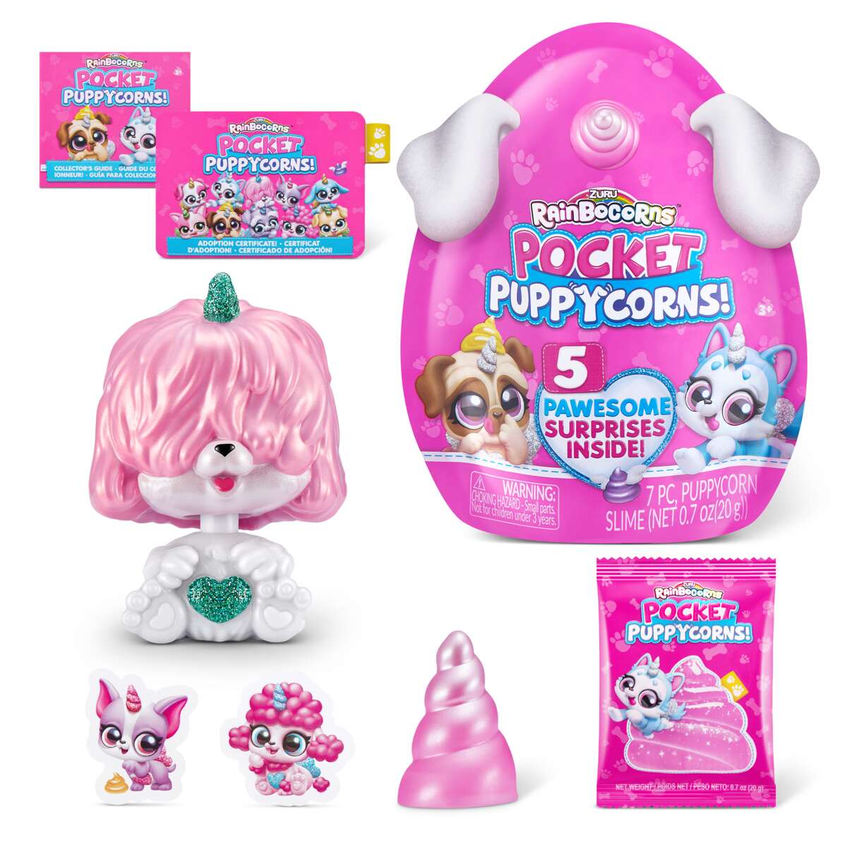 RainBoCorns Pocket Puppycorn S1 overraskelsesegg