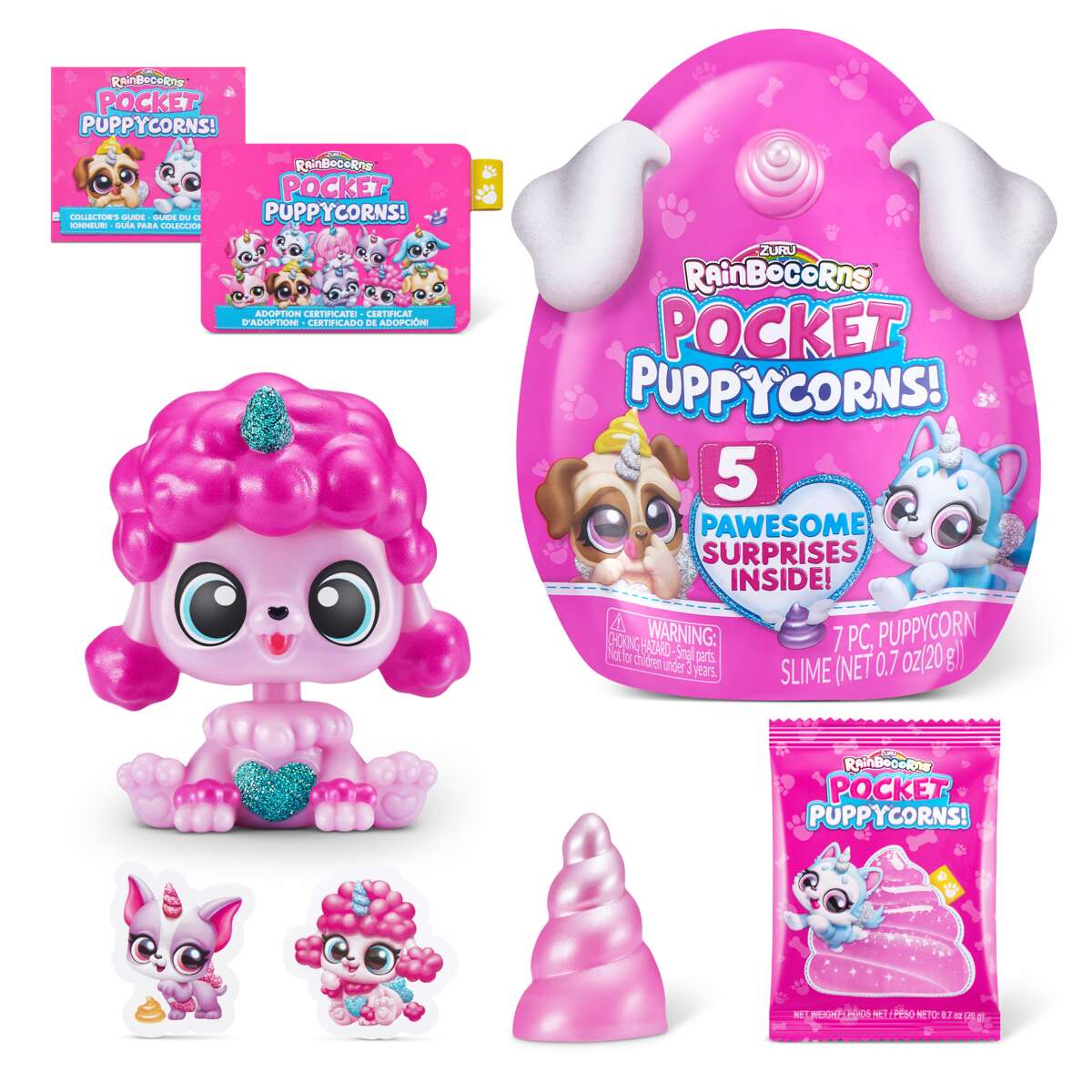 RainBoCorns Pocket Puppycorn S1 overraskelsesegg