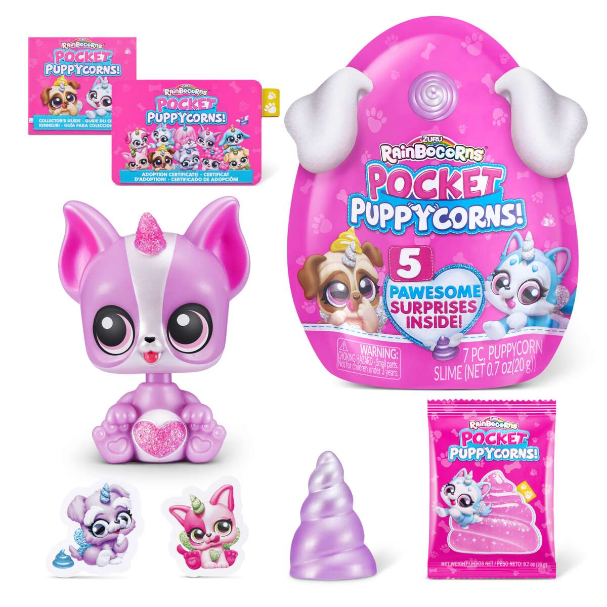 RainBoCorns Pocket Puppycorn S1 overraskelsesegg