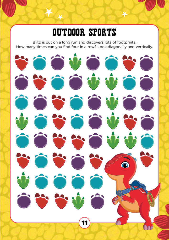 Dino Ranch aktivitetsbok