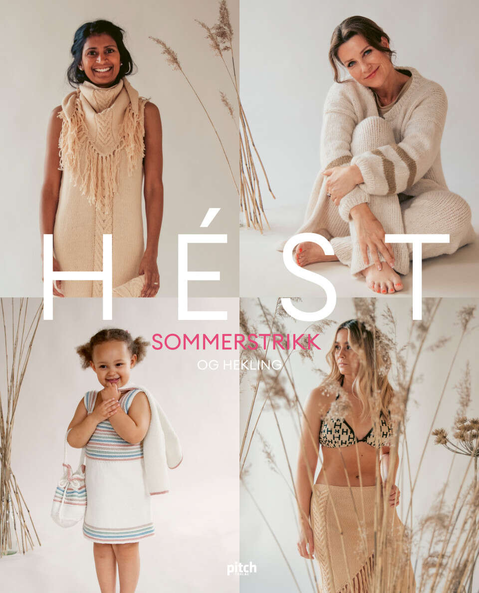 Hést - sommerstrikk, og hekling