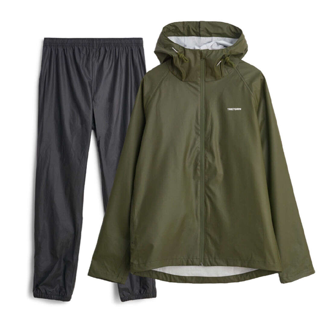 Tretorn Packable 2-delt regnsett unisex