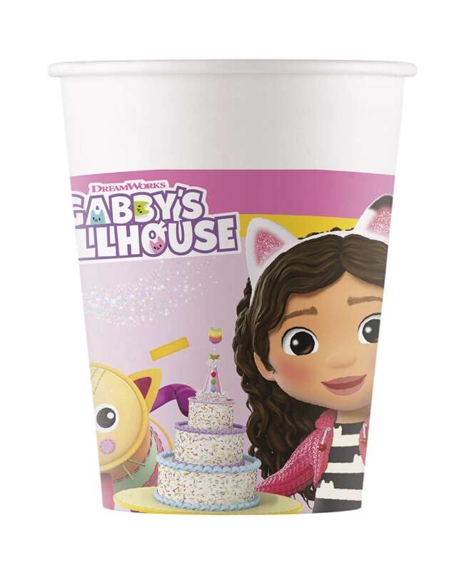 Pappkrus Gabby`s dollhouse 8pk