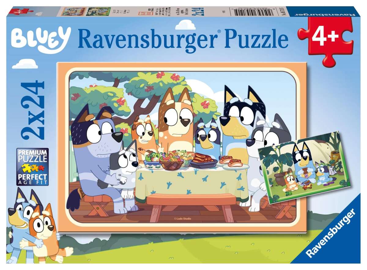Ravensburger Bluey puslespill