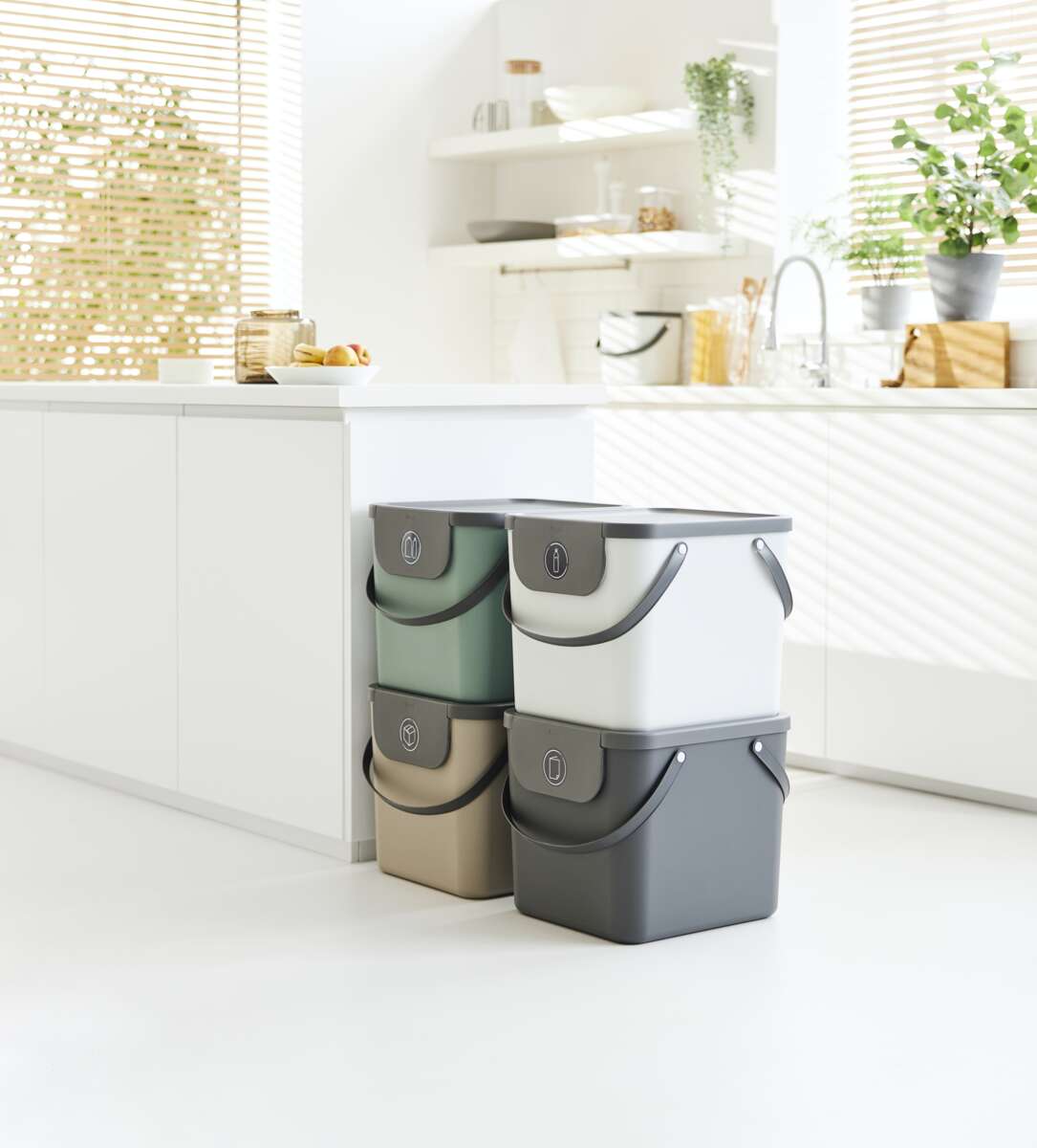 Albula kildesorteringsbøtte