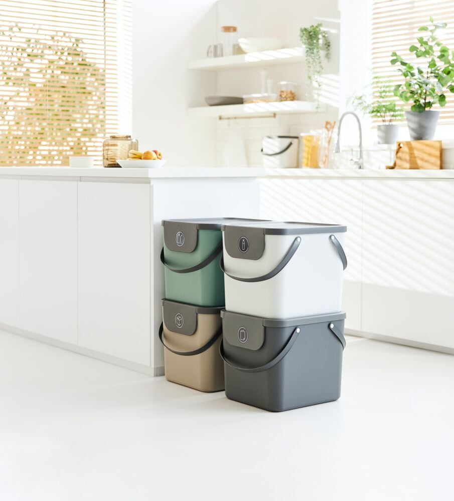 Albula kildesorteringsbøtte