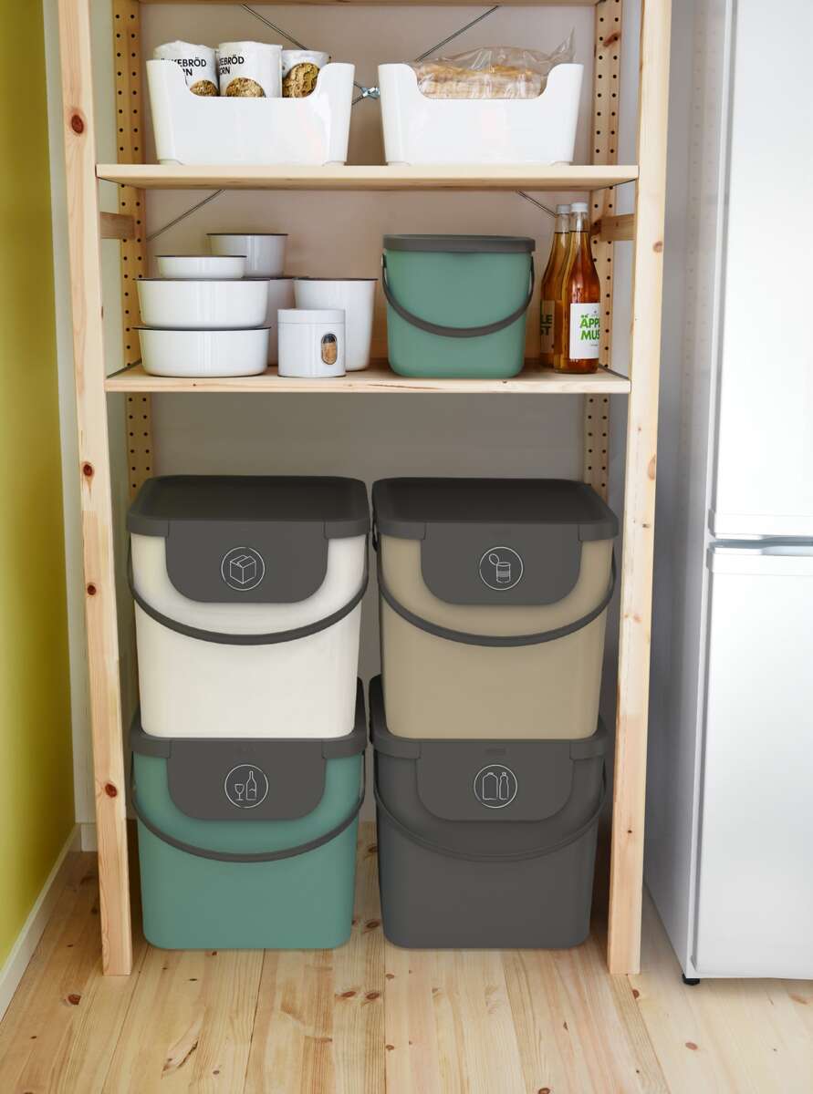 Albula kildesorteringsbøtte