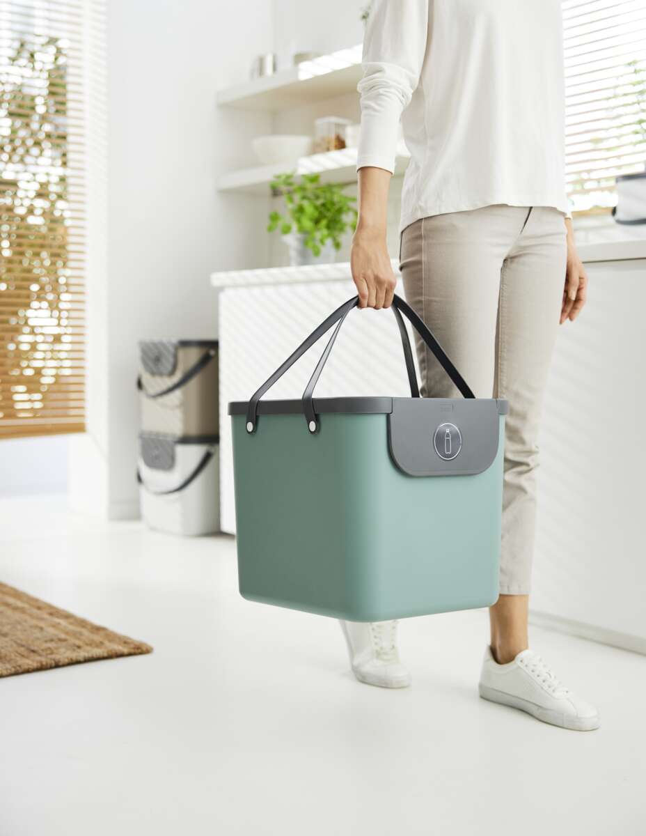 Albula kildesorteringsbøtte