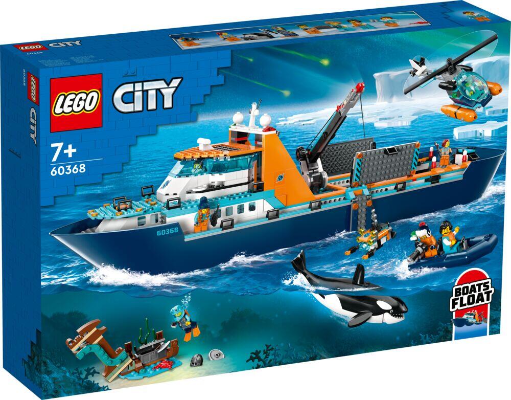 LEGO® City Polarutforskere med skip 60368
