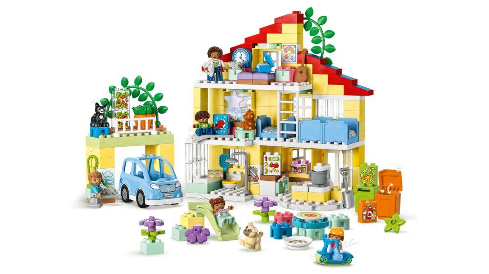 LEGO® DUPLO® Town 3-i-1 Familiehjem 10994