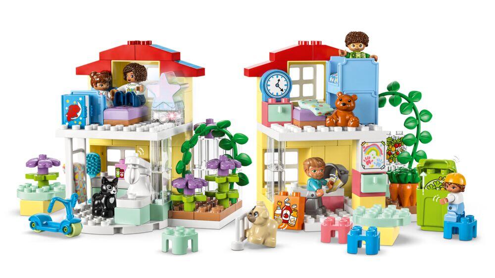 LEGO® DUPLO® Town 3-i-1 Familiehjem 10994