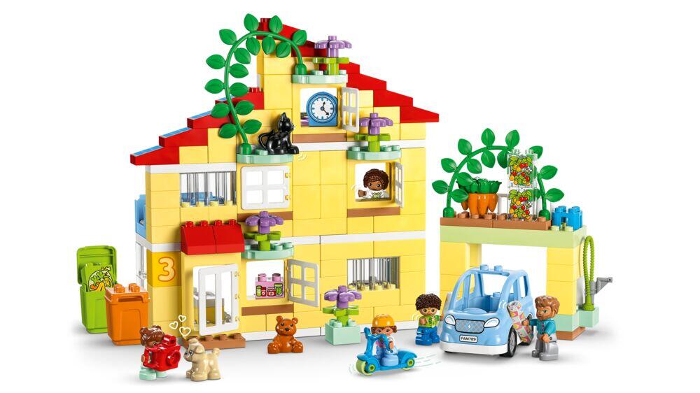 LEGO® DUPLO® Town 3-i-1 Familiehjem 10994