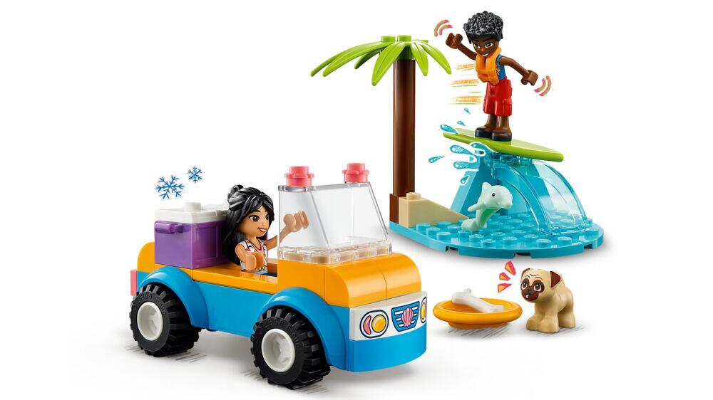 LEGO® Friends Strandmoro med buggy 41725
