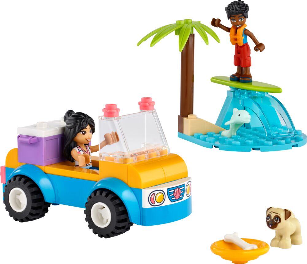 LEGO® Friends Strandmoro med buggy 41725