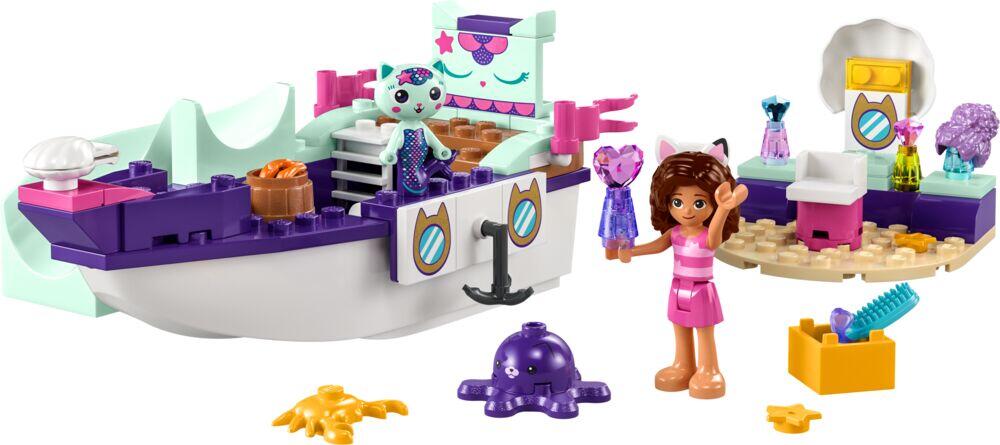LEGO® Gabby`s Dollhouse Gabby og MerCats skip og spa 10786