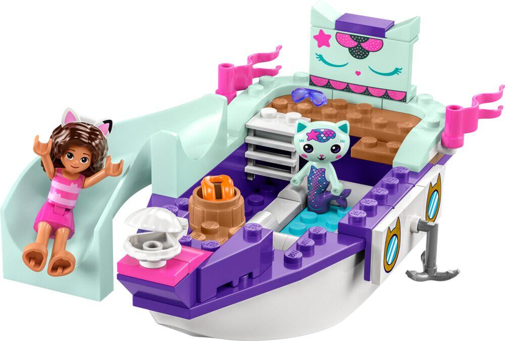 LEGO® Gabby`s Dollhouse Gabby og MerCats skip og spa 10786