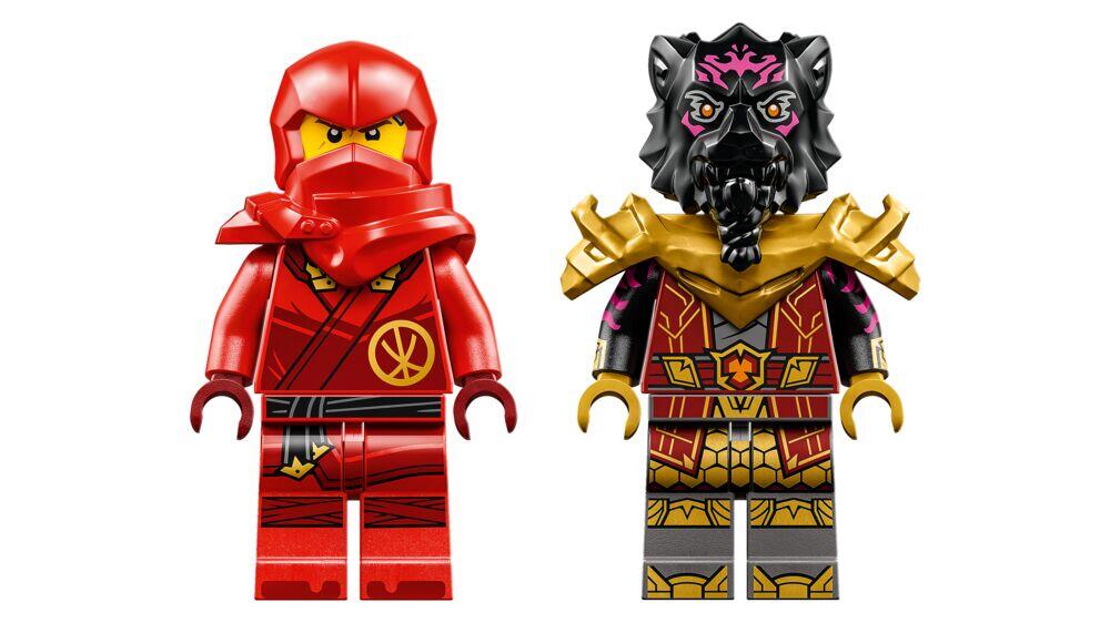 LEGO® NINJAGO® Kai og Ras' bil- og motorsykkeloppgjør 71789