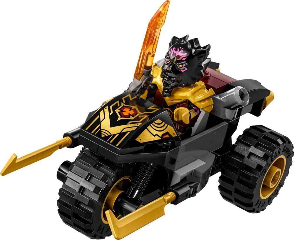 LEGO® NINJAGO® Kai og Ras' bil- og motorsykkeloppgjør 71789