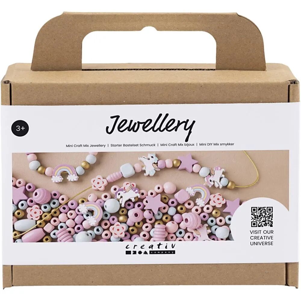 Creativ Company Mini DIY Mix Smykker Pastellfarger