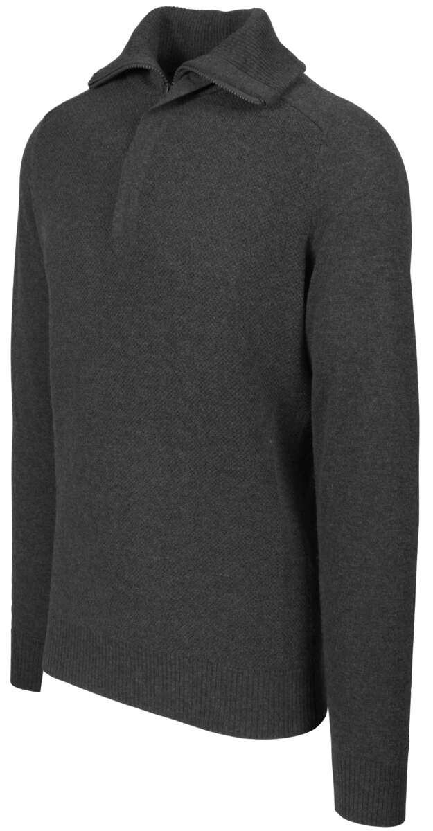 Tufte Robin Stitch half-zip ullgenser herre