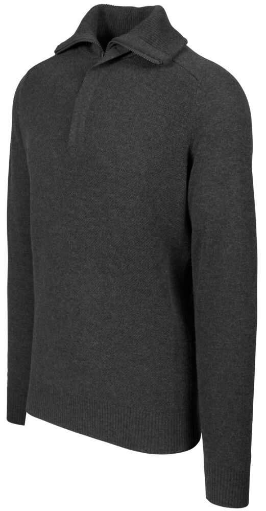 Tufte Robin Stitch half-zip ullgenser herre