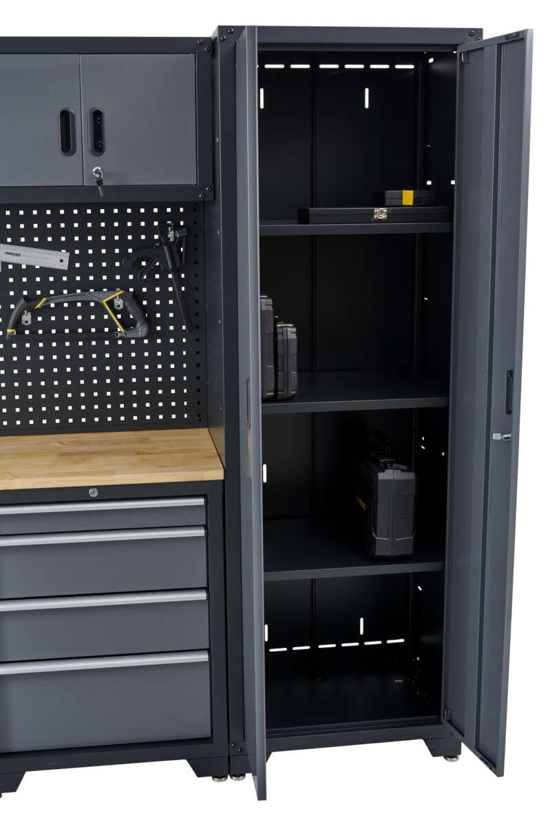 Probuilder arbeidsbenk med skap