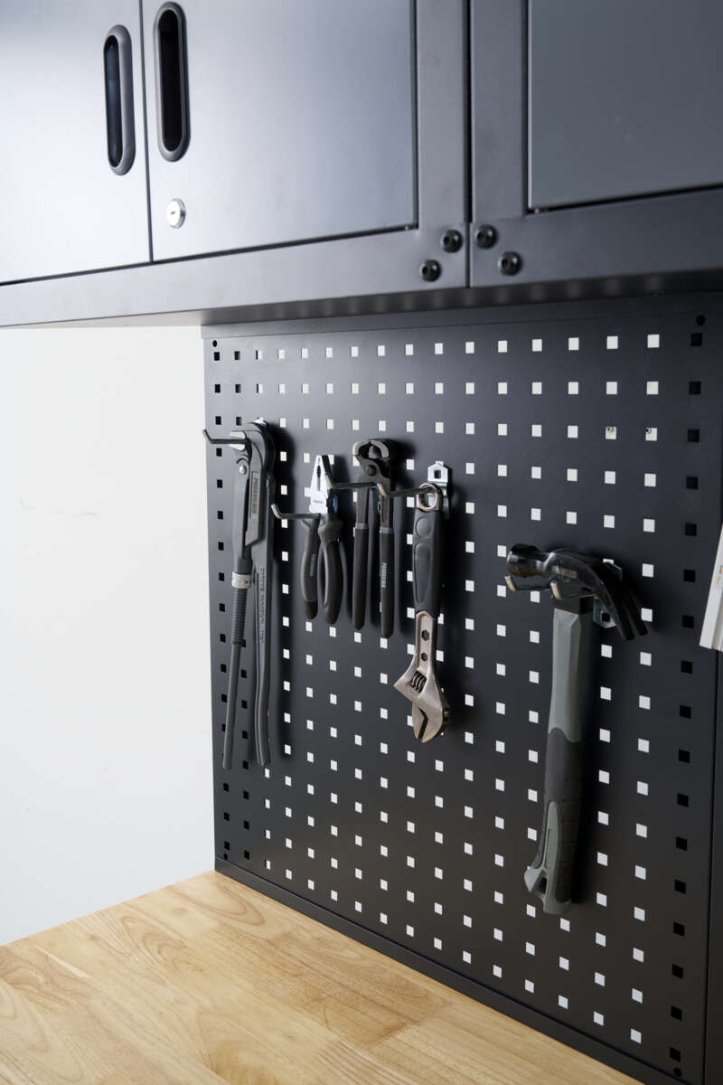 Probuilder arbeidsbenk med skap