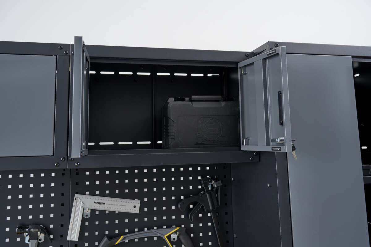 Probuilder arbeidsbenk med skap