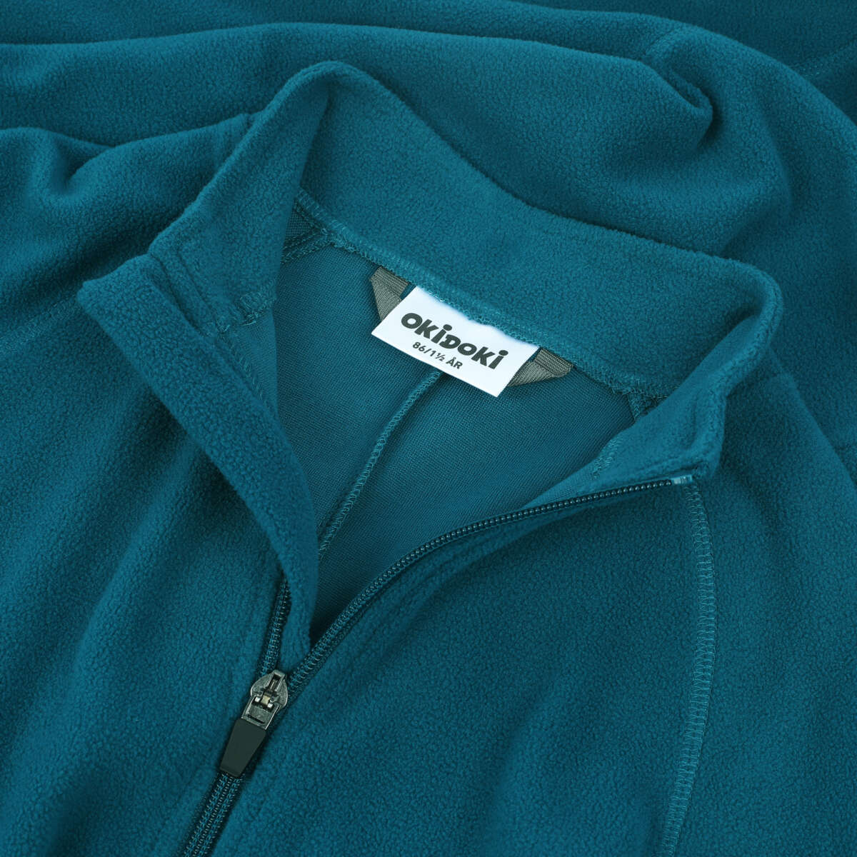 Okidoki Hoppe fleecedress barn