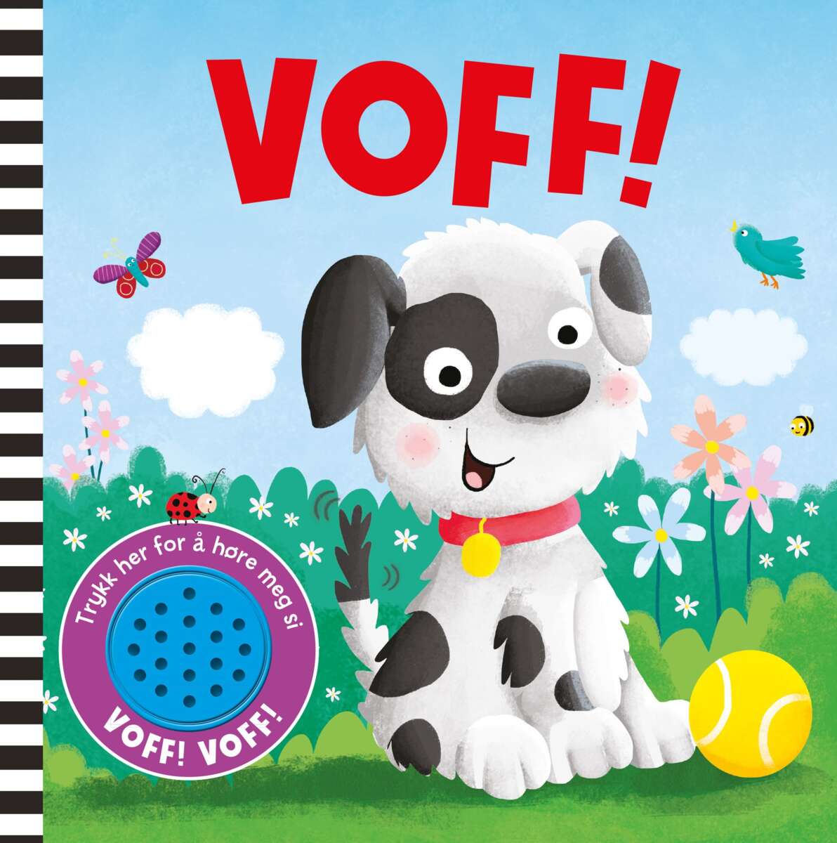 Voff! Bok med lydknapp