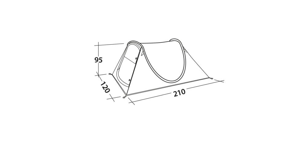 Easy Camp Fireball Pop-up telt 2022