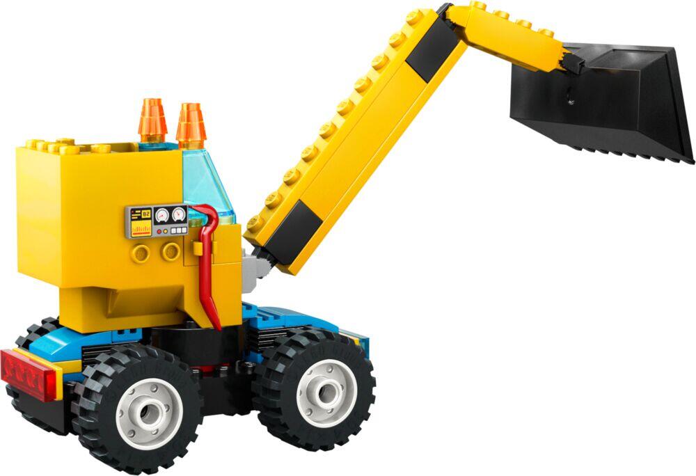 LEGO® City Anleggsmaskiner og kran med rivningskule 60391