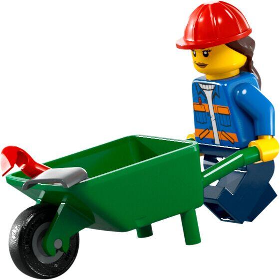 LEGO® City Anleggsmaskiner og kran med rivningskule 60391