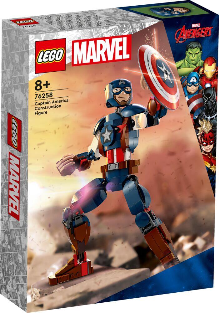 LEGO® Marvel Byggbar figur av Captain America 76258