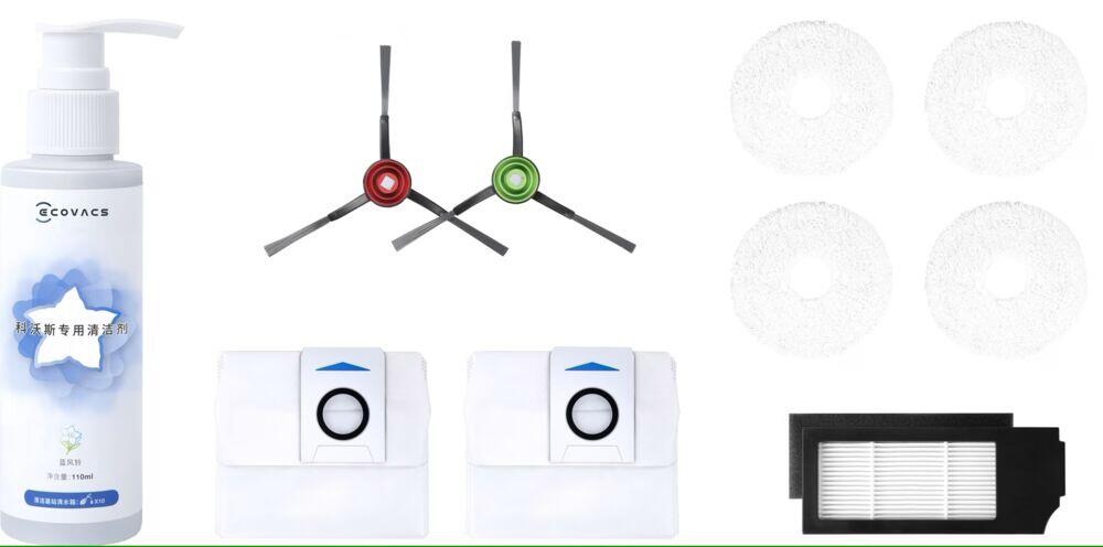 Ecovacs Deebot X1 Omni/ X1 Turbo DKT010027 tilbehørsett
