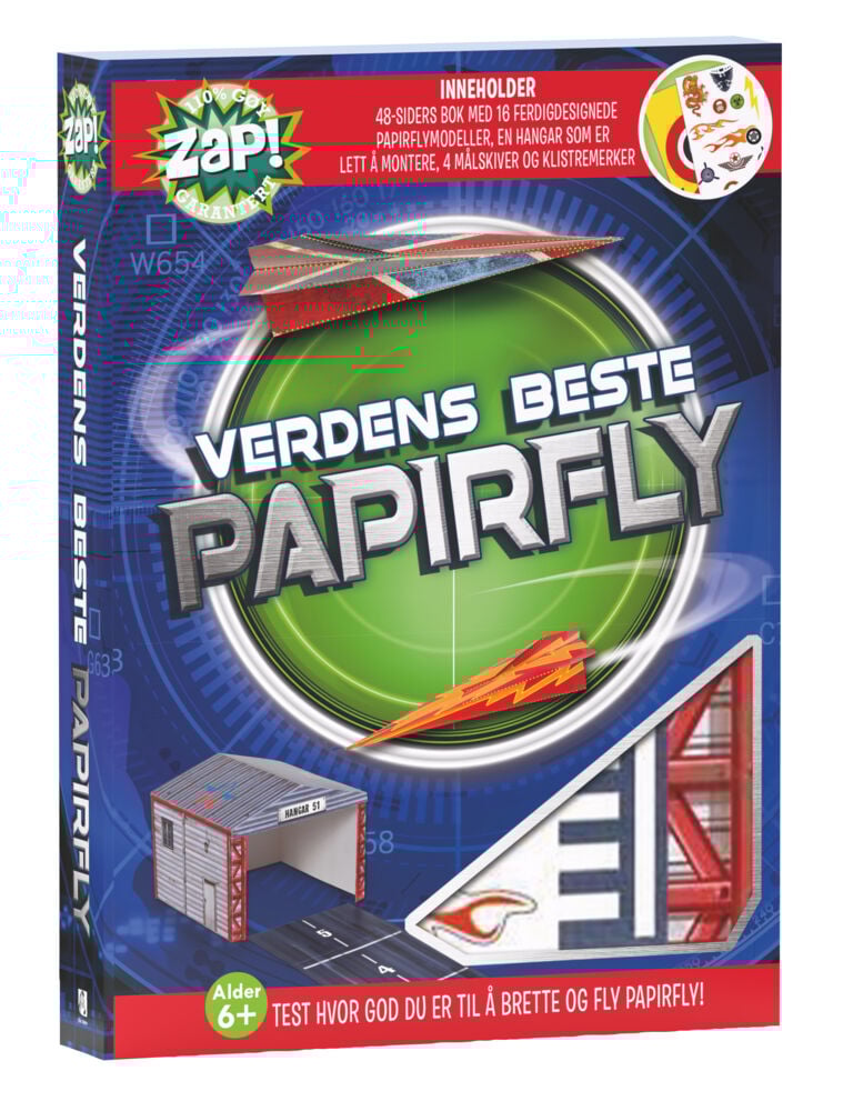 Zap! Extra Verdens beste papirfly