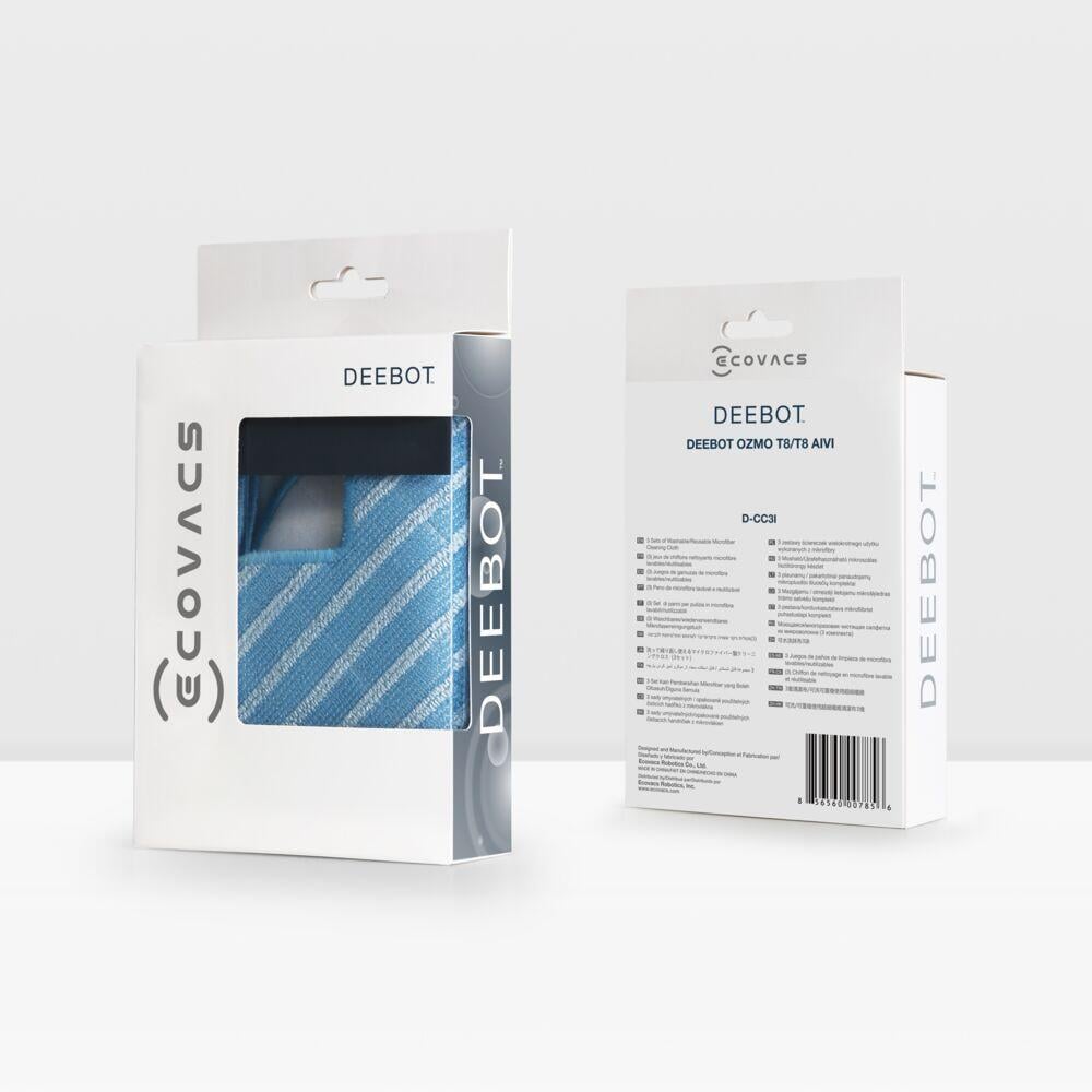 Ecovacs N8/T8 AIVI ECODCC3I rengjøringskluter