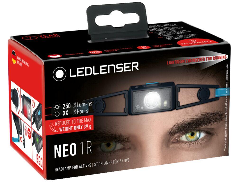 Ledlenser NEO1R oppladbar hodelykt