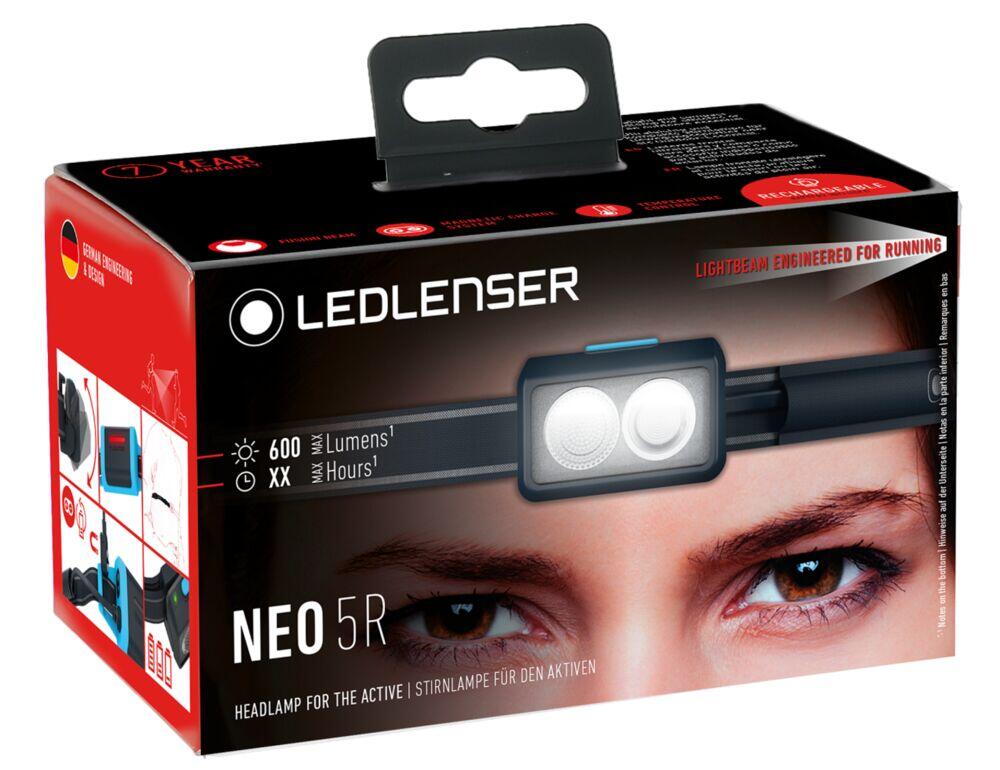 Ledlenser NEO5R oppladbar hodelykt
