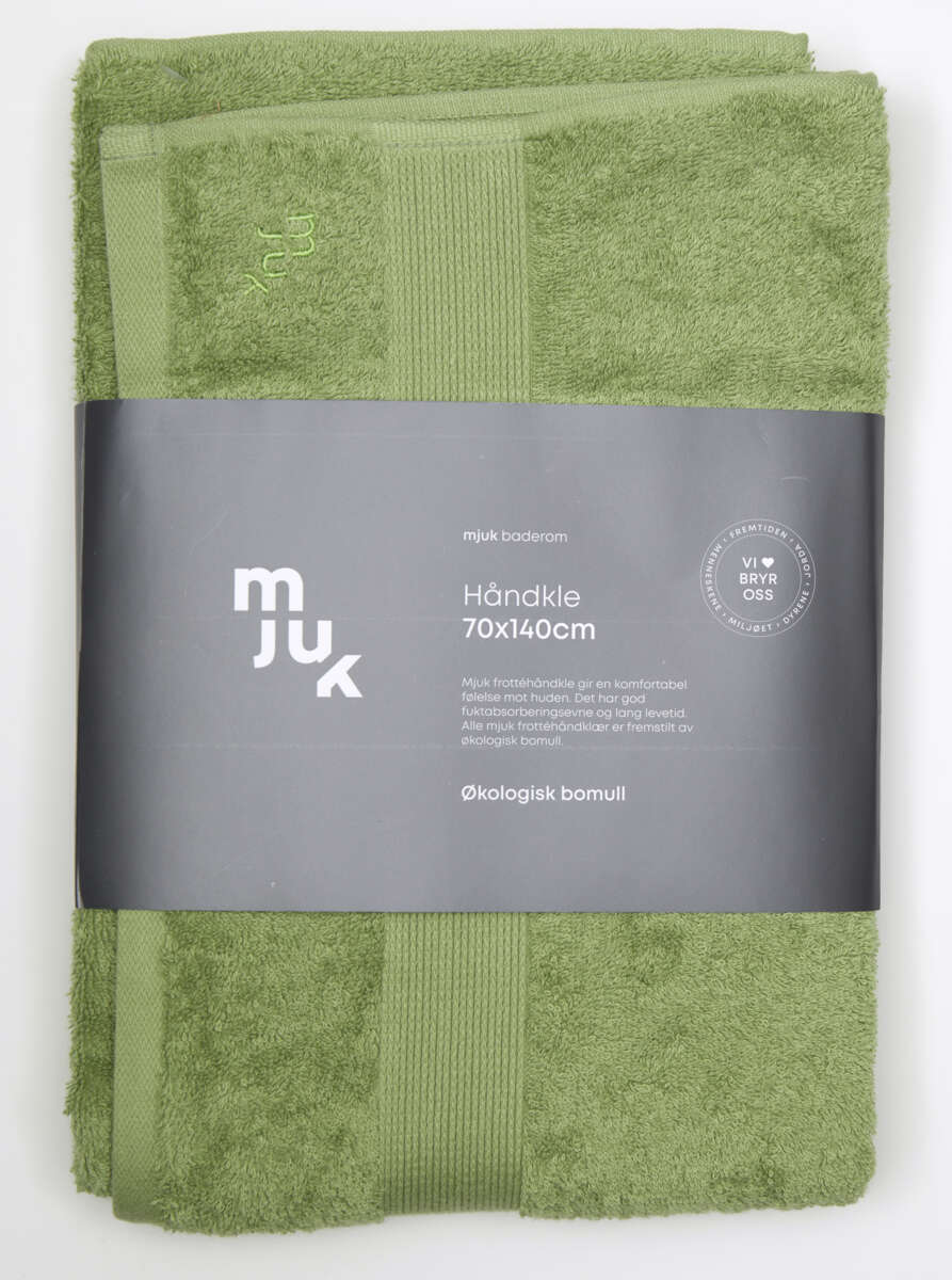 Mjuk frottéhåndkle