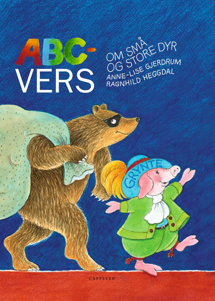 Anne-Lise Gjerdrum: ABC-vers om små og store dyr - aktivitetsbok