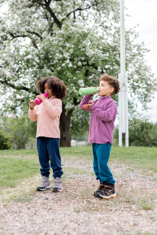 Okidoki Hoppe fleecebukse barn