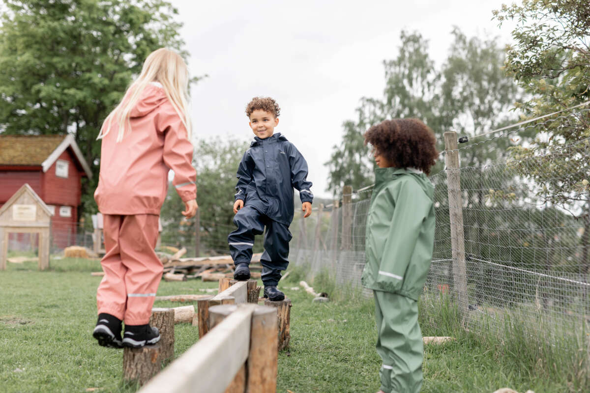 Okidoki Regn 2-delt regnsett barn