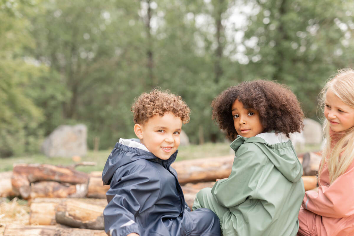 Okidoki Regn 2-delt regnsett barn