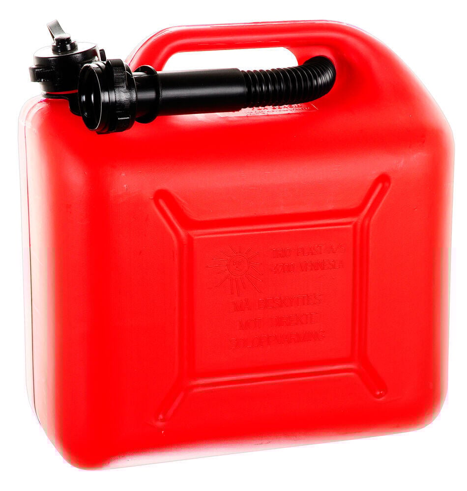 Trio Drivstoffkanne 10L Rød