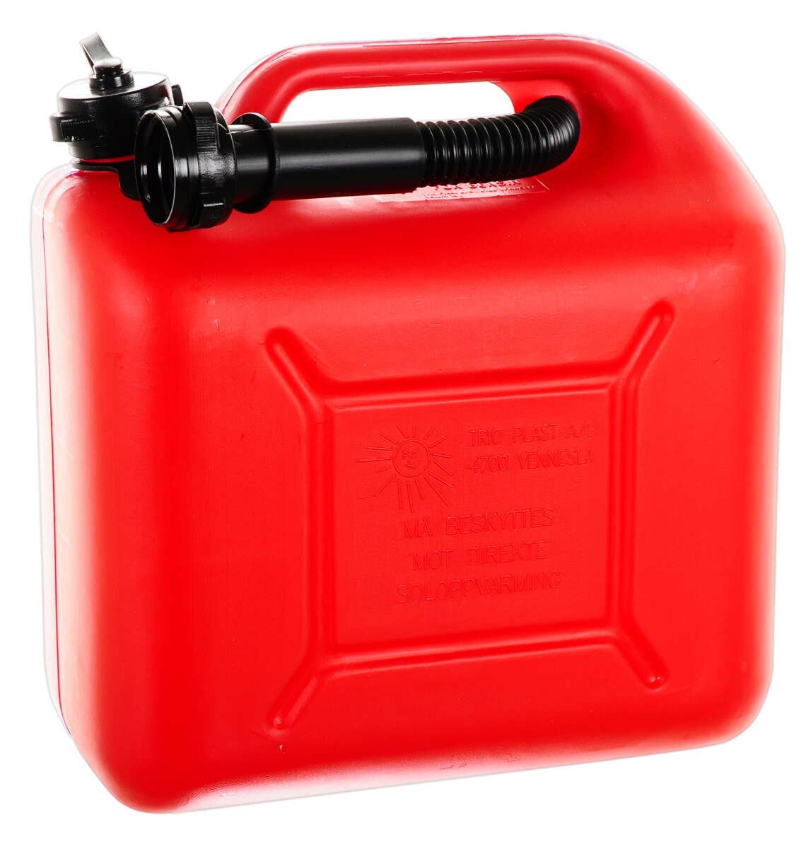 Trio Drivstoffkanne 10L Rød