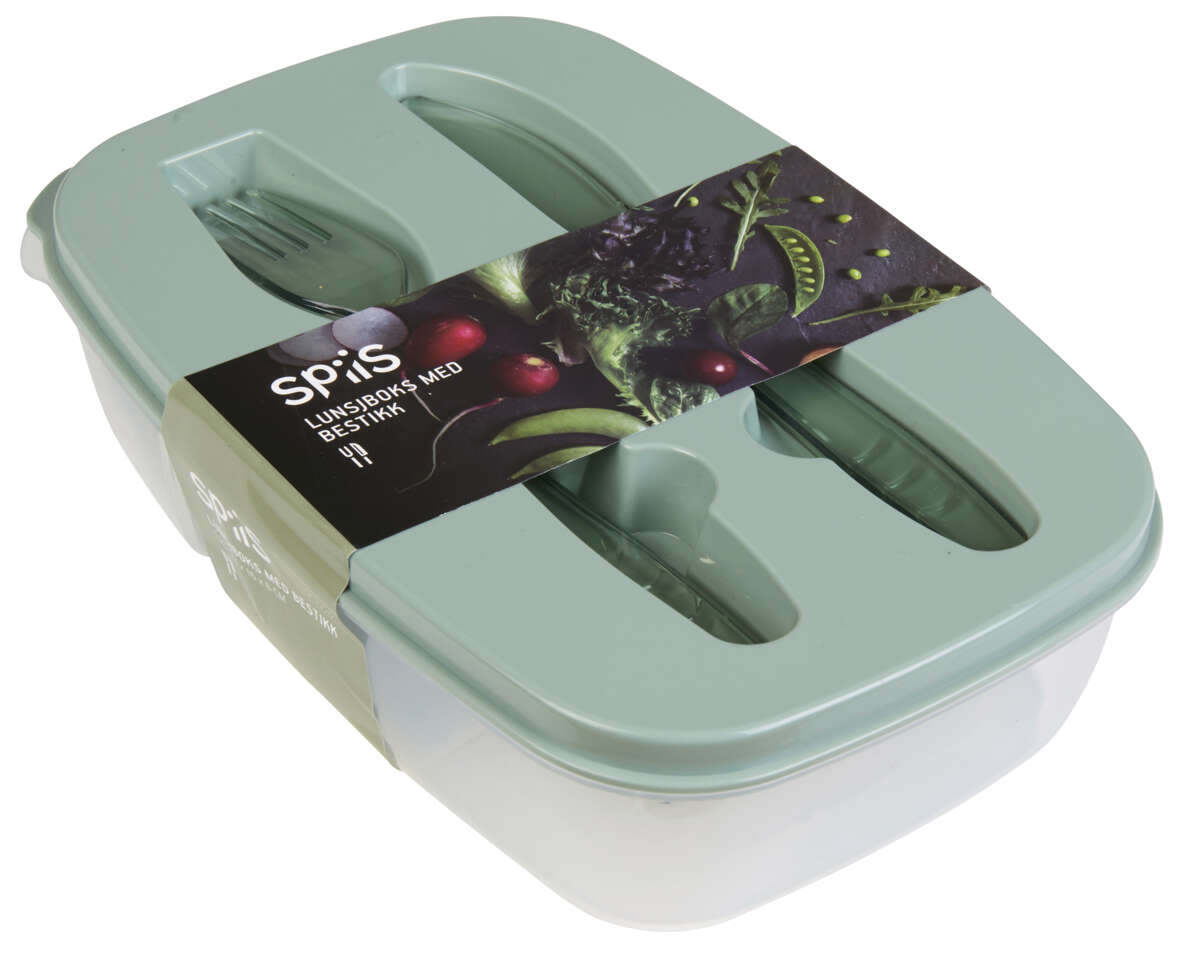 SPiiS lunsjboks med bestikk