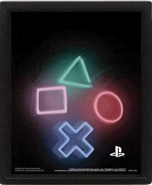 Playstation 3D plakat